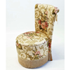 Vintage fauteuil bloemenprint 